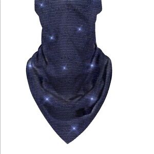 Sequined bandana masks with earloops